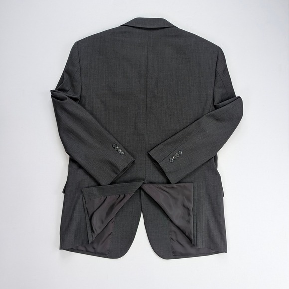 🧥 Jos A. Bank Signature Wool Blazer | Charcoal Gray | 44R - Picture 11 of 15